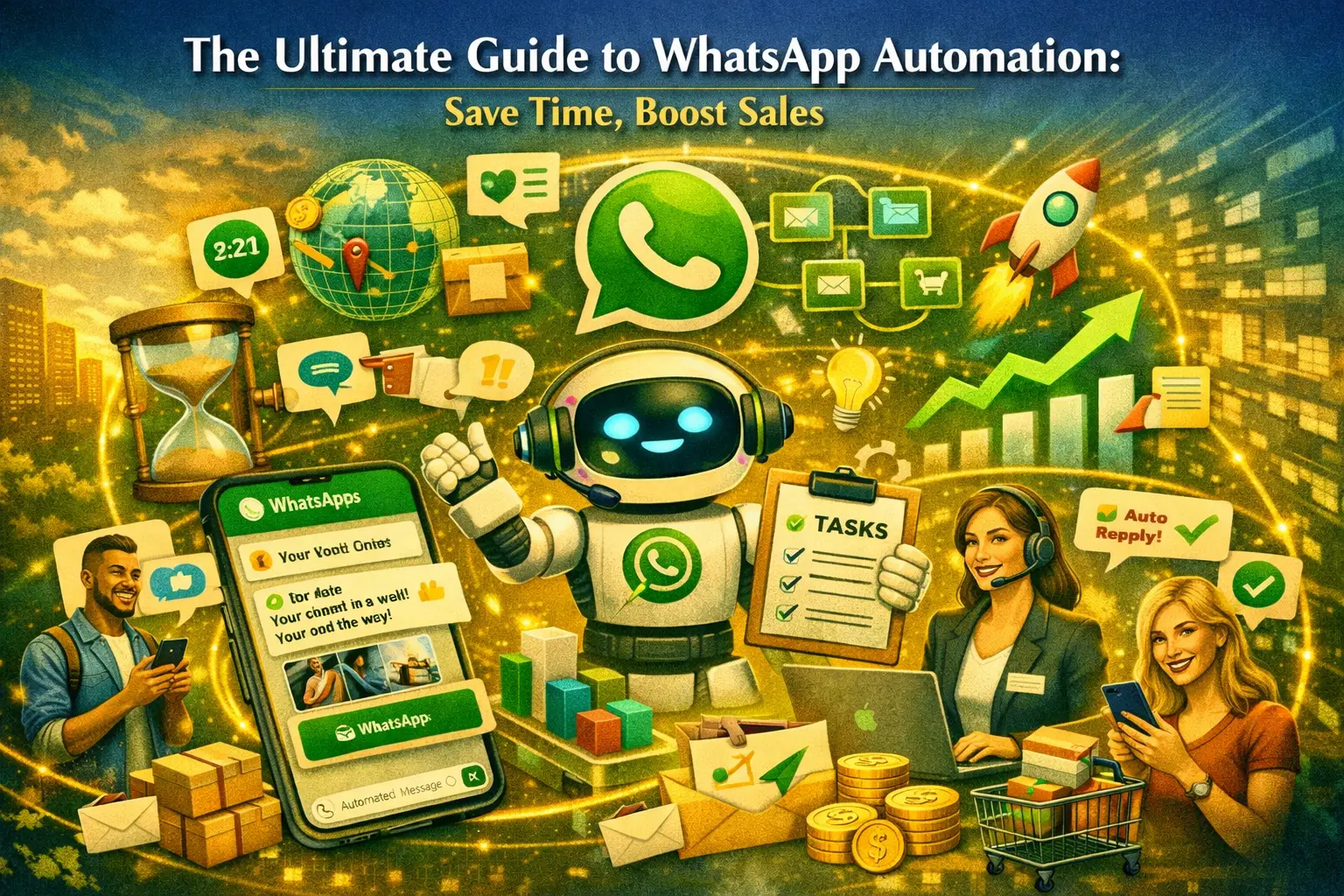 The Ultimate Guide to WhatsApp Automation: Save Time, Boost Sales