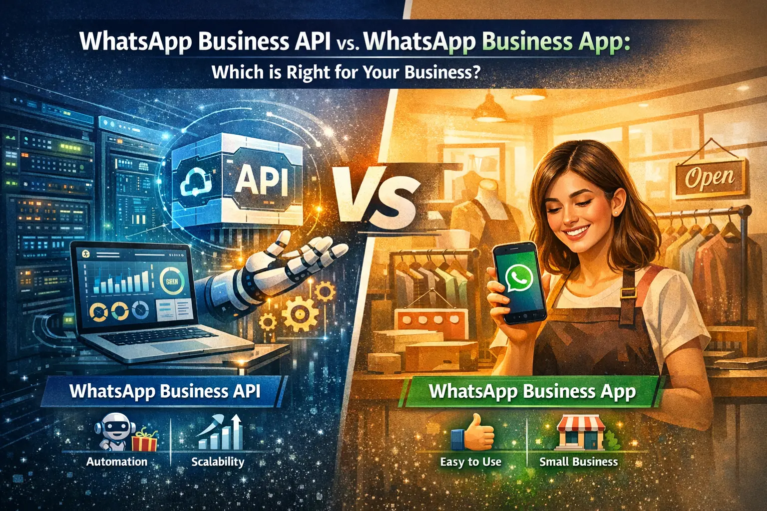 WhatsApp Business API vs. WhatsApp Business App: Which is Right for Your Business?
