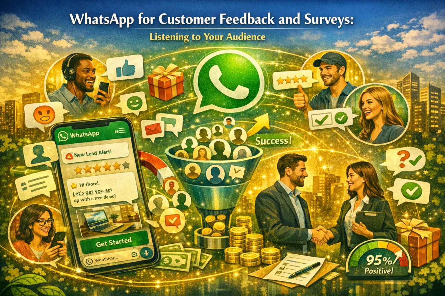 WhatsApp for Customer Feedback and Surveys: Listening to Your Audience