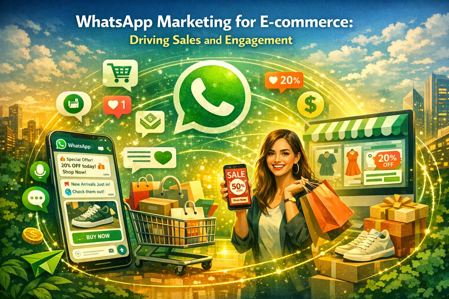 WhatsApp Marketing for E-commerce: Driving Sales and Engagement