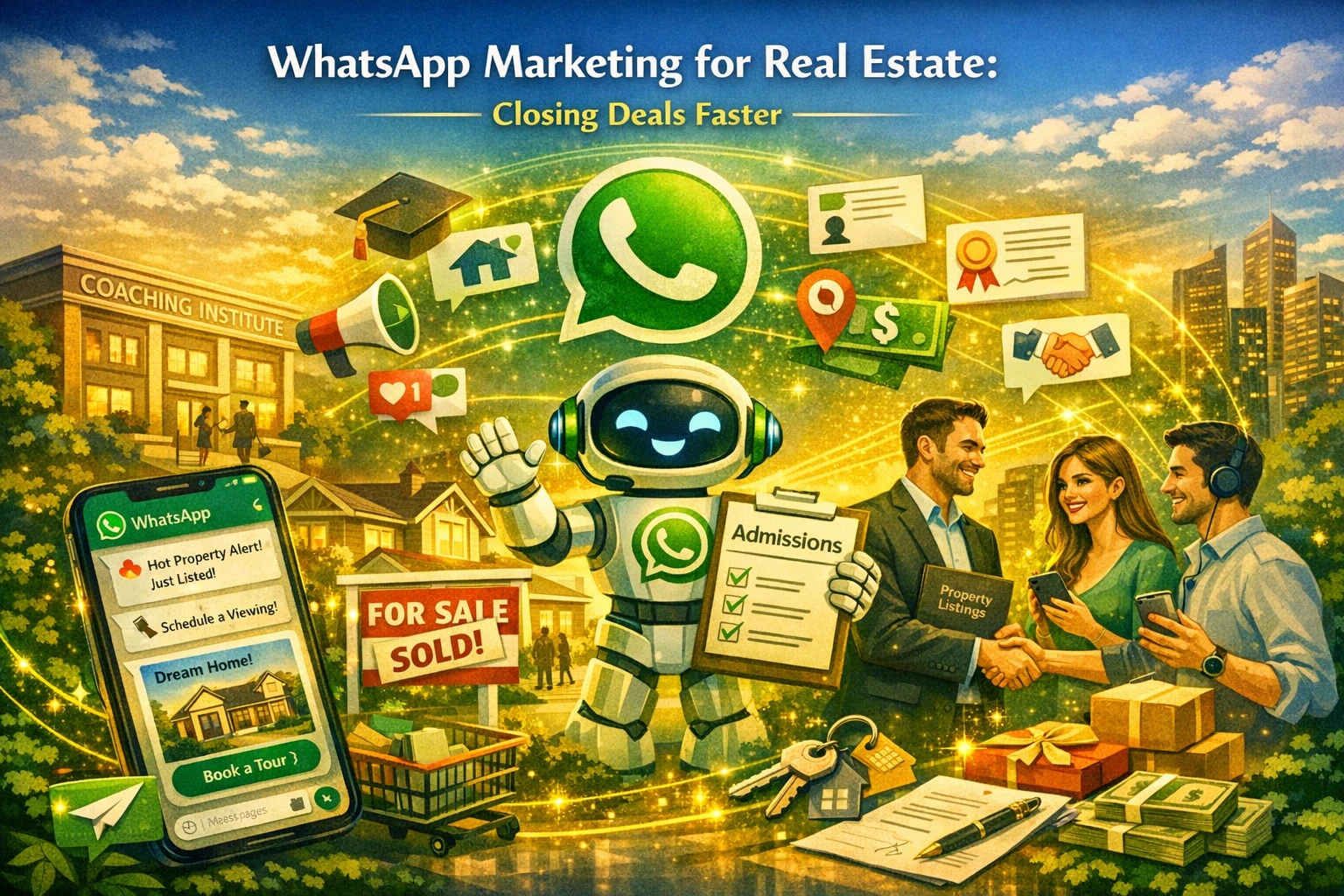WhatsApp Marketing for Real Estate: Closing Deals Faster